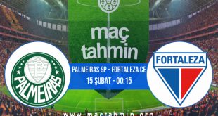 Palmeiras SP - Fortaleza CE İddaa Analizi ve Tahmini 15 Şubat 2021