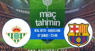 Real Betis - Barcelona İddaa Analizi ve Tahmini 07 Şubat 2021