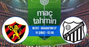 Recife - Bragantino SP İddaa Analizi ve Tahmini 16 Şubat 2021