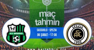 Sassuolo - Spezia İddaa Analizi ve Tahmini 06 Şubat 2021