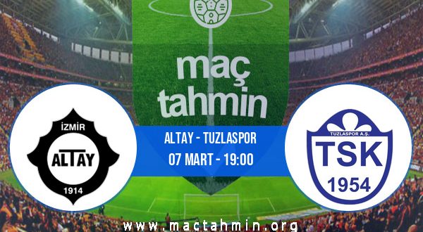Altay - Tuzlaspor İddaa Analizi ve Tahmini 07 Mart 2021