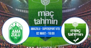 AmaZulu - Supersport Utd İddaa Analizi ve Tahmini 02 Mart 2021