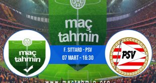 F. Sittard - PSV İddaa Analizi ve Tahmini 07 Mart 2021