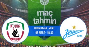 Rubin Kazan - Zenit İddaa Analizi ve Tahmini 08 Mart 2021