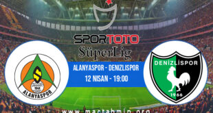 Alanyaspor - Denizlispor İddaa Analizi ve Tahmini 12 Nisan 2021