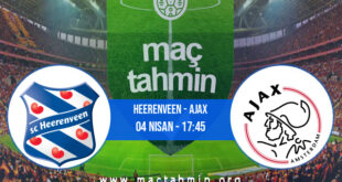 Heerenveen - Ajax İddaa Analizi ve Tahmini 04 Nisan 2021