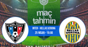 Inter - Hellas Verona İddaa Analizi ve Tahmini 25 Nisan 2021
