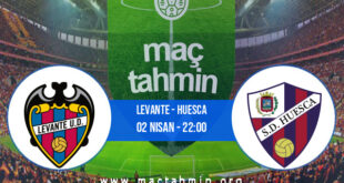 Levante - Huesca İddaa Analizi ve Tahmini 02 Nisan 2021