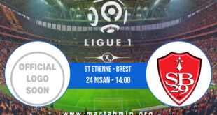 St Etienne - Brest İddaa Analizi ve Tahmini 24 Nisan 2021