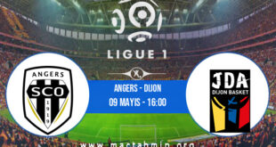 Angers - Dijon İddaa Analizi ve Tahmini 09 Mayıs 2021
