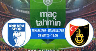 Ankaraspor - İstanbulspor İddaa Analizi ve Tahmini 09 Mayıs 2021