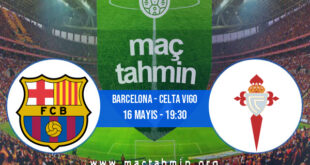 Barcelona - Celta Vigo İddaa Analizi ve Tahmini 16 Mayıs 2021