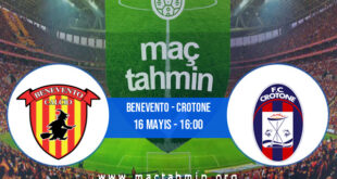 Benevento - Crotone İddaa Analizi ve Tahmini 16 Mayıs 2021