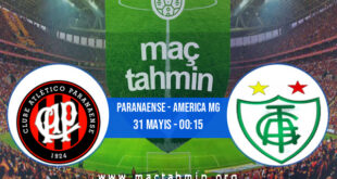 Paranaense - America MG İddaa Analizi ve Tahmini 31 Mayıs 2021