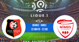 Rennes - Nimes İddaa Analizi ve Tahmini 23 Mayıs 2021