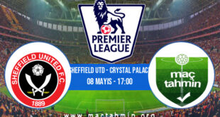 Sheffield Utd - Crystal Palace İddaa Analizi ve Tahmini 08 Mayıs 2021