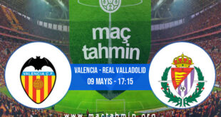 Valencia - Real Valladolid İddaa Analizi ve Tahmini 09 Mayıs 2021