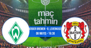 Werder Bremen - B. Leverkusen İddaa Analizi ve Tahmini 08 Mayıs 2021
