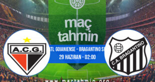 Atl Goianiense - Bragantino SP İddaa Analizi ve Tahmini 29 Haziran 2021