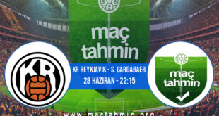 KR Reykjavik - S. Gardabaer İddaa Analizi ve Tahmini 28 Haziran 2021