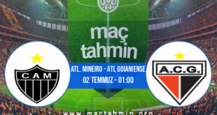 Atl. Mineiro - Atl Goianiense İddaa Analizi ve Tahmini 02 Temmuz 2021