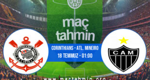 Corinthians - Atl. Mineiro İddaa Analizi ve Tahmini 18 Temmuz 2021