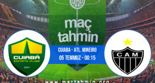 Cuiaba - Atl. Mineiro İddaa Analizi ve Tahmini 05 Temmuz 2021