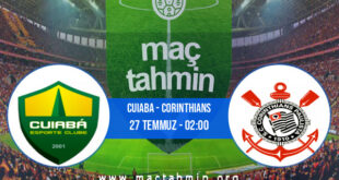 Cuiaba - Corinthians İddaa Analizi ve Tahmini 27 Temmuz 2021