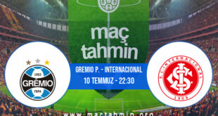 Gremio P. - Internacional İddaa Analizi ve Tahmini 10 Temmuz 2021