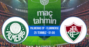 Palmeiras SP - Fluminense İddaa Analizi ve Tahmini 25 Temmuz 2021