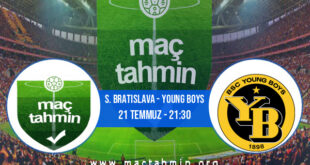 S. Bratislava - Young Boys İddaa Analizi ve Tahmini 21 Temmuz 2021