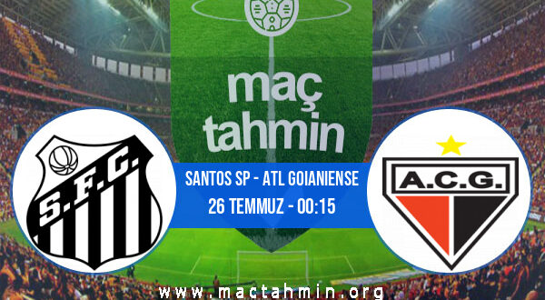 Santos SP - Atl Goianiense İddaa Analizi ve Tahmini 26 Temmuz 2021