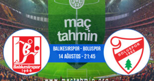 Balıkesirspor - Boluspor İddaa Analizi ve Tahmini 14 Ağustos 2021