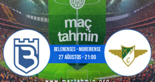 Belenenses - Moreirense İddaa Analizi ve Tahmini 27 Ağustos 2021