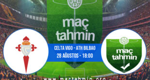 Celta Vigo - Ath Bilbao İddaa Analizi ve Tahmini 28 Ağustos 2021