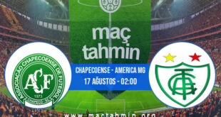 Chapecoense - America MG İddaa Analizi ve Tahmini 17 Ağustos 2021