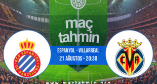 Espanyol - Villarreal İddaa Analizi ve Tahmini 21 Ağustos 2021