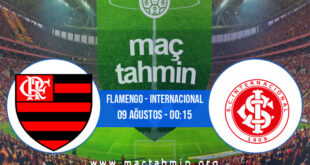 Flamengo - Internacional İddaa Analizi ve Tahmini 09 Ağustos 2021