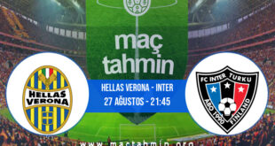 Hellas Verona - Inter İddaa Analizi ve Tahmini 27 Ağustos 2021