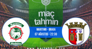 Maritimo - Braga İddaa Analizi ve Tahmini 07 Ağustos 2021