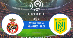 Monaco - Nantes İddaa Analizi ve Tahmini 06 Ağustos 2021