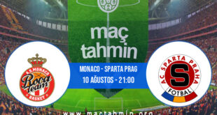 Monaco - Sparta Prag İddaa Analizi ve Tahmini 10 Ağustos 2021