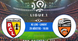 RC Lens - Lorient İddaa Analizi ve Tahmini 29 Ağustos 2021