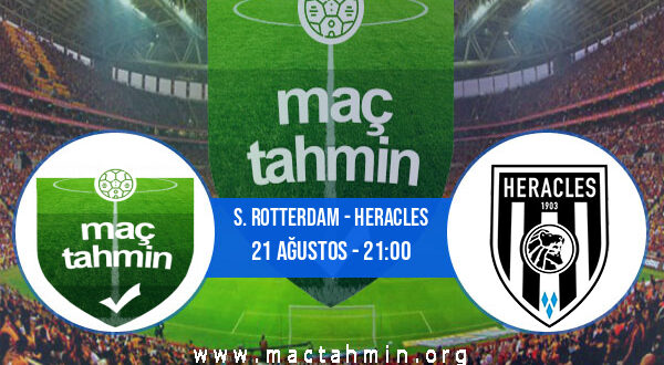 S. Rotterdam - Heracles İddaa Analizi ve Tahmini 21 Ağustos 2021