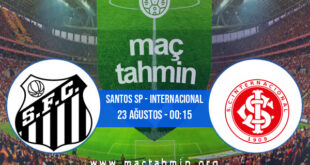 Santos SP - Internacional İddaa Analizi ve Tahmini 23 Ağustos 2021