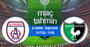 Altınordu - Denizlispor İddaa Analizi ve Tahmini 19 Eylül 2021