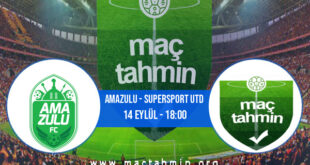 AmaZulu - Supersport Utd İddaa Analizi ve Tahmini 14 Eylül 2021