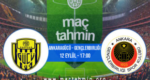 Ankaragücü - Gençlerbirliği İddaa Analizi ve Tahmini 12 Eylül 2021