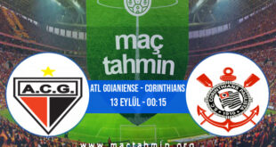 Atl Goianiense - Corinthians İddaa Analizi ve Tahmini 13 Eylül 2021