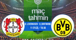 B. Leverkusen - B. Dortmund İddaa Analizi ve Tahmini 11 Eylül 2021